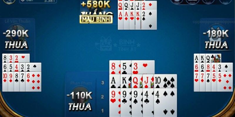 Mậu Binh online - Game bài đình đám nhất năm