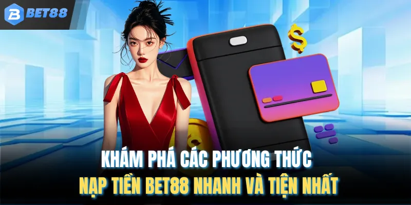 Khám phá các phương thức nạp tiền Bet88 nhanh và tiện nhất