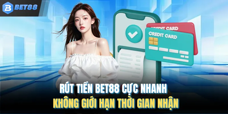 Rút Tiền Bet88 Cực Nhanh – Không Giới Hạn Thời Gian Nhận