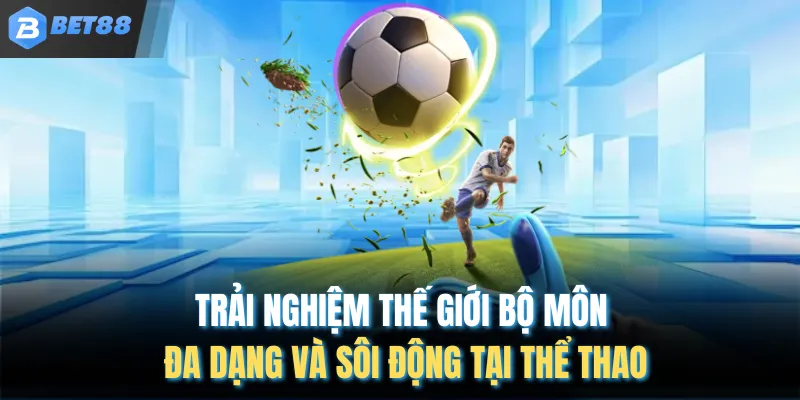 Trải nghiệm thế giới bộ môn đa dạng và sôi động tại thể thao